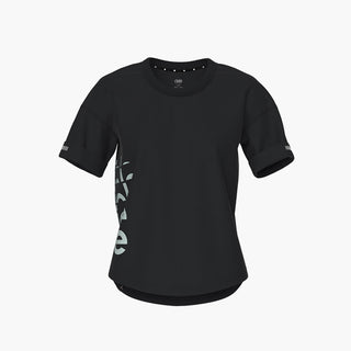 ciele athletics - WNSBTShirt - Fade Away Wrap - Black Ice - 1